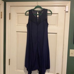 Navy Torrid knit dress
